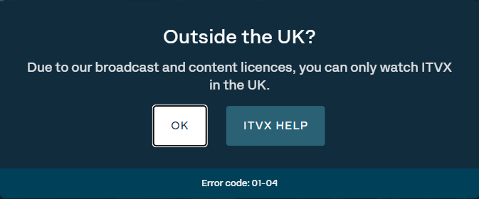 ITV-error